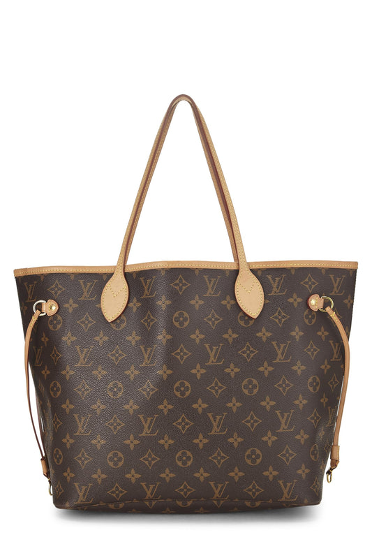 Louis Vuitton, Red Monogram Canvas Neo Neverfull MM, Red