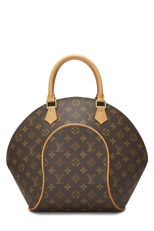 Louis Vuitton, Monogram Canvas Ellipse MM, Brown