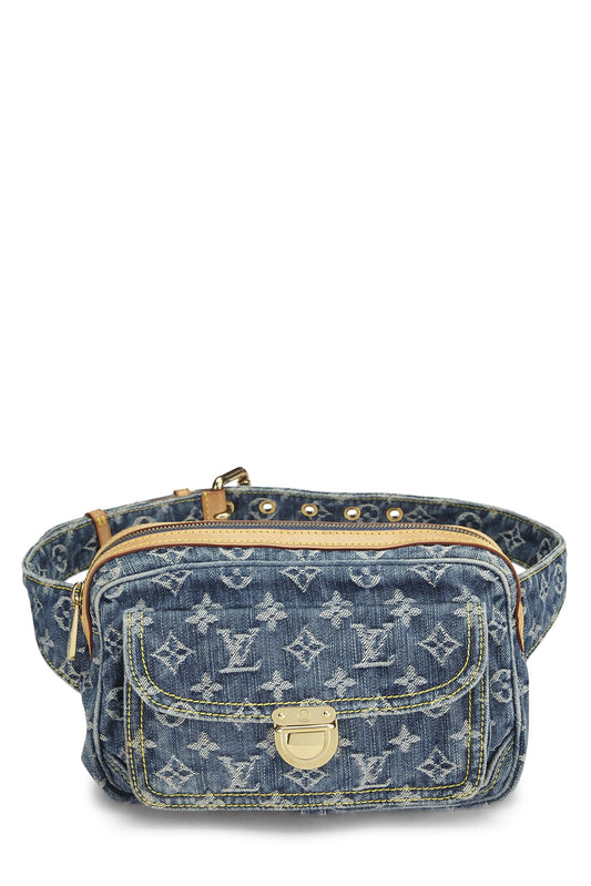 Louis Vuitton, Blue Monogram Bumbag, Blue