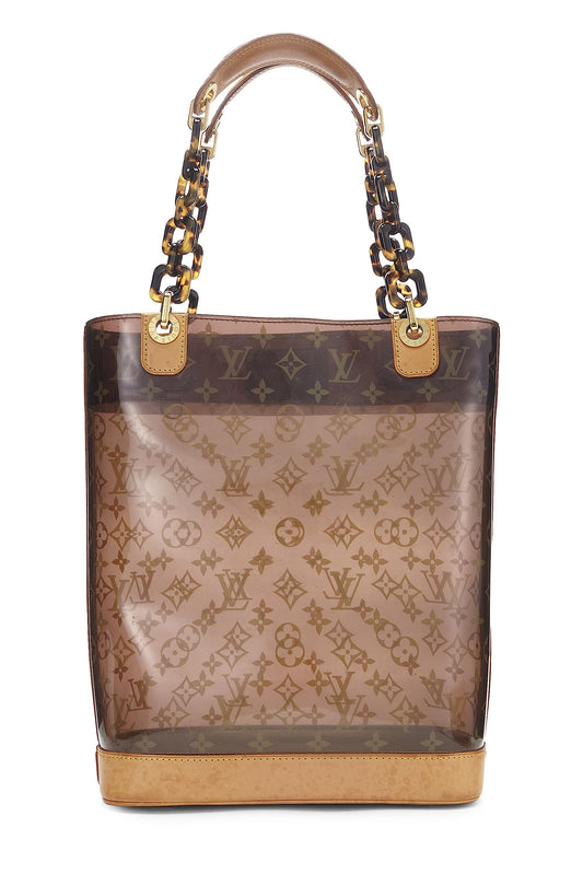 Louis Vuitton, Monogram Ambre Vinyl Cabas MM, Brown