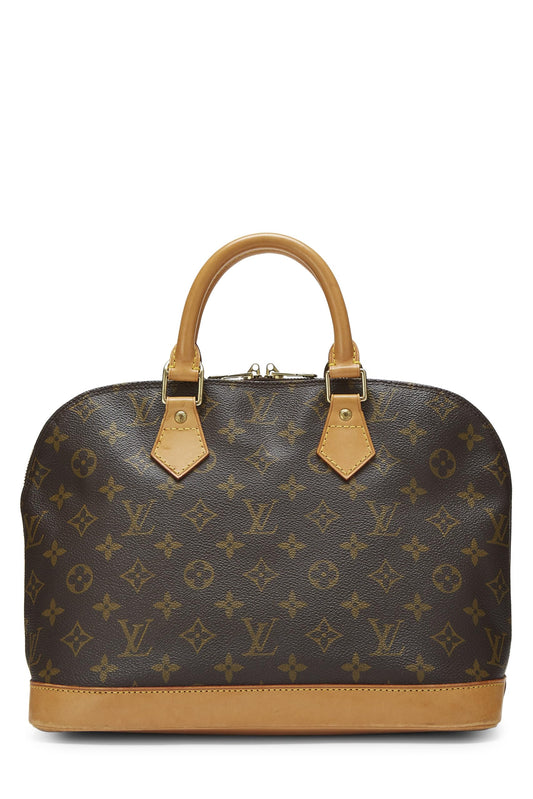 Louis Vuitton, Monogram Canvas Alma PM, Brown