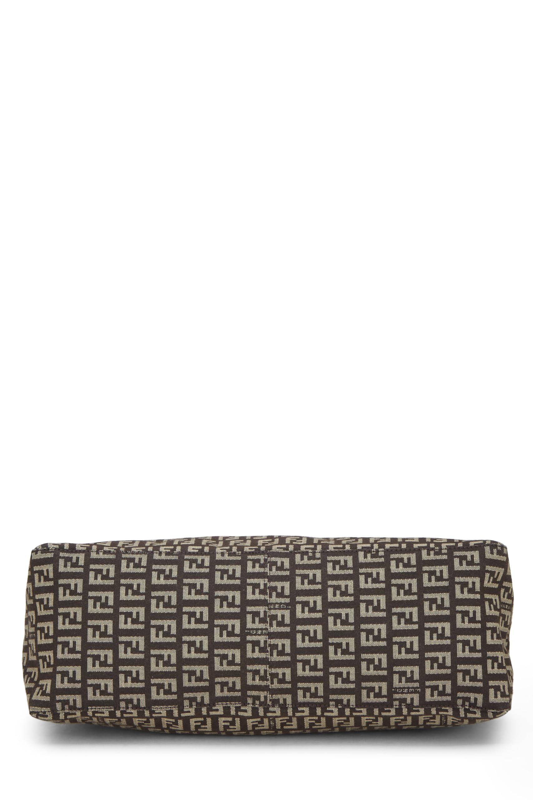 Fendi, Brown Zucchino Canvas Tote, Brown