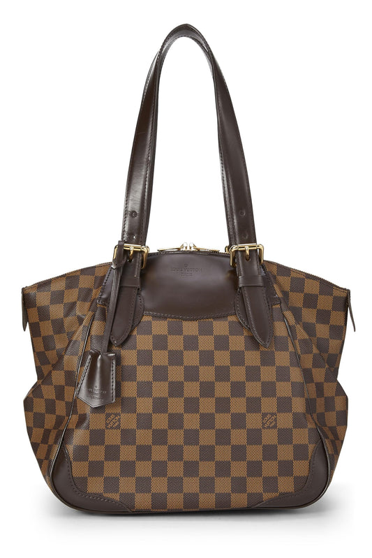 Louis Vuitton, Damier Ebene Verona MM, Brown