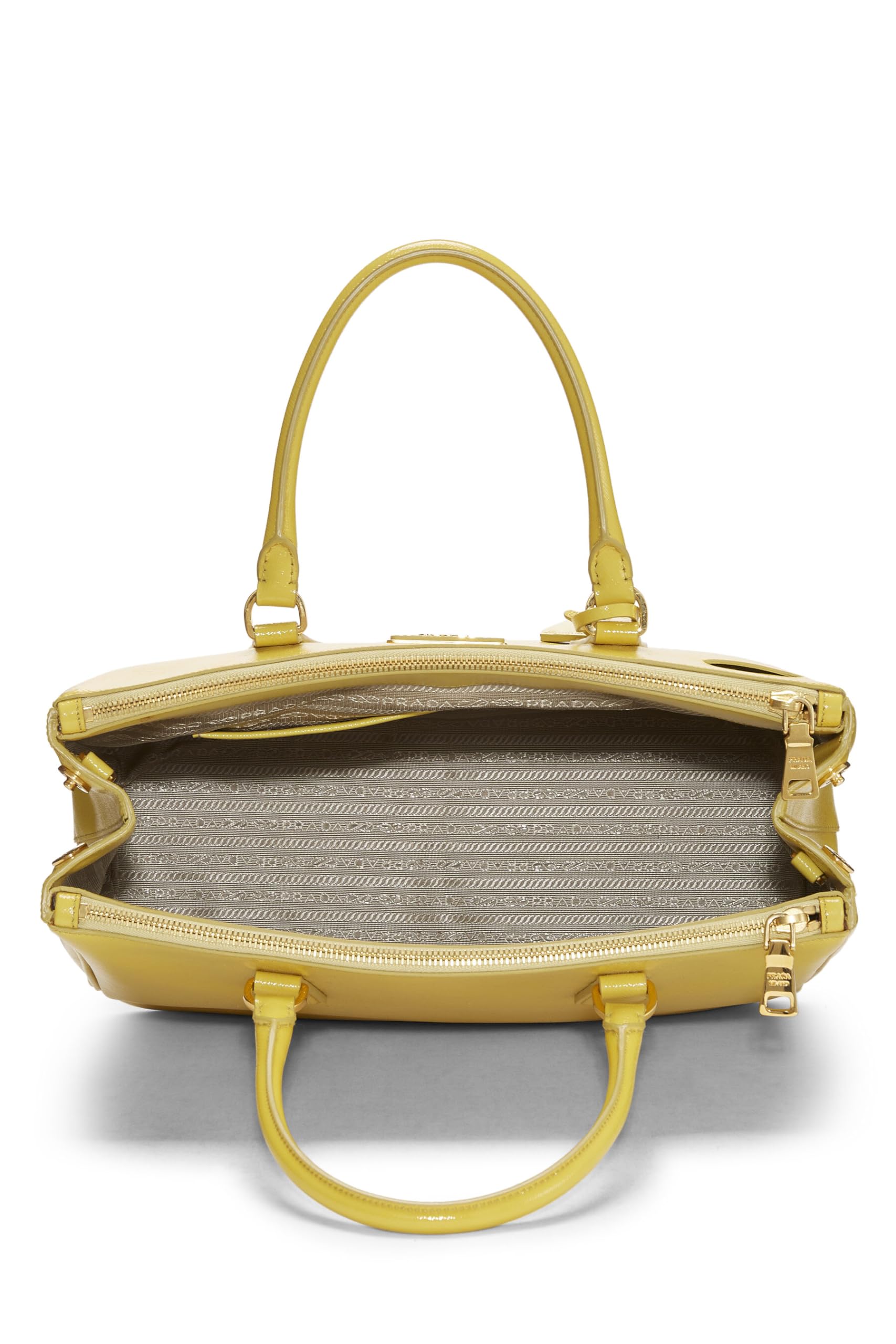 Prada, Yellow Saffiano Executive Tote Large, Yellow