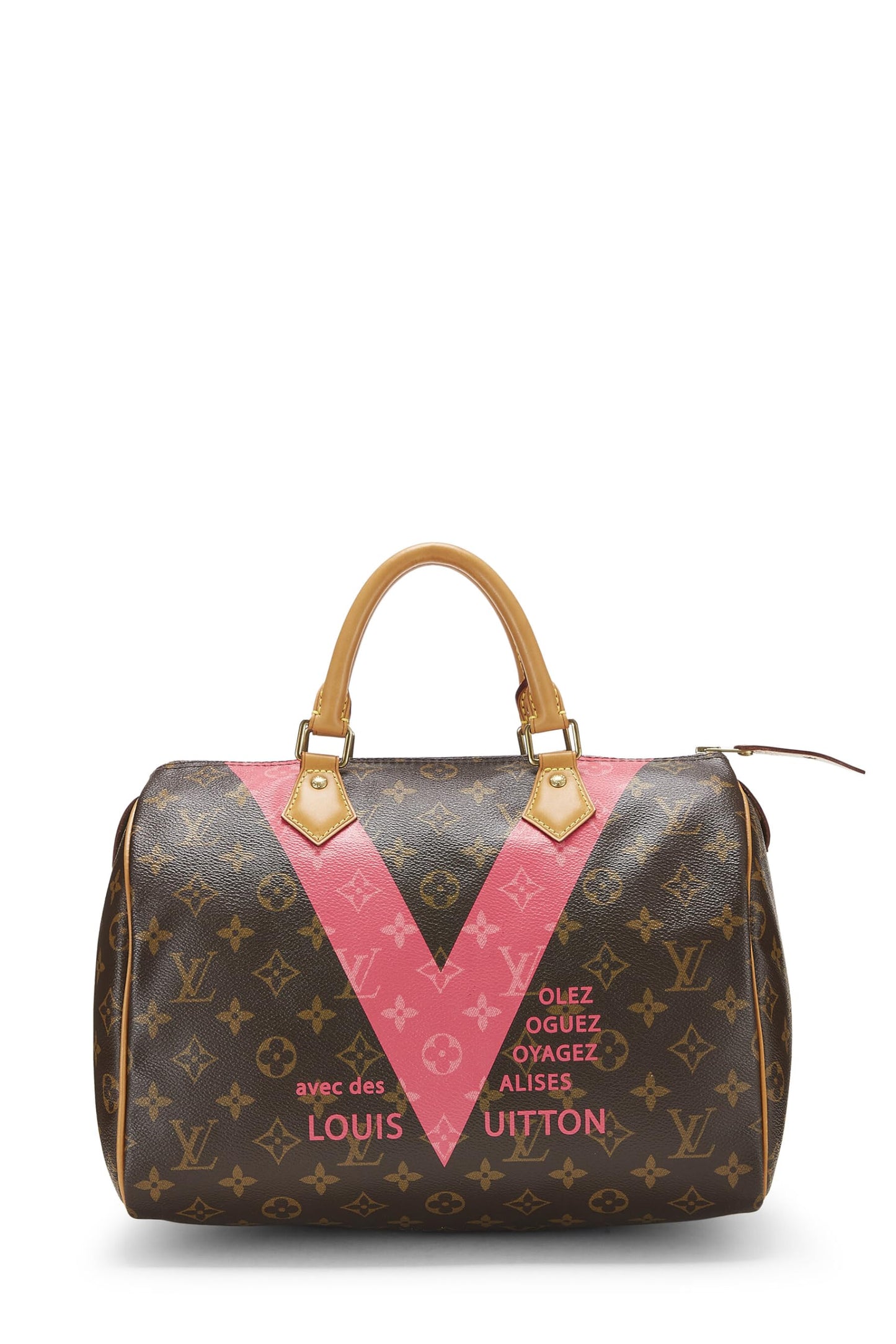 Louis Vuitton, Pink Monogram V , Pink