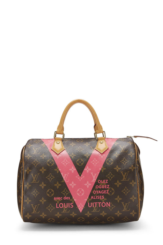 Louis Vuitton, Pink Monogram V , Pink
