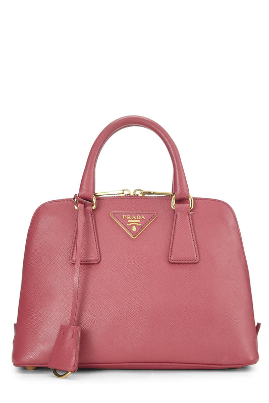 Prada, Pink Saffiano Promenade Small, Pink Luxury Handbag