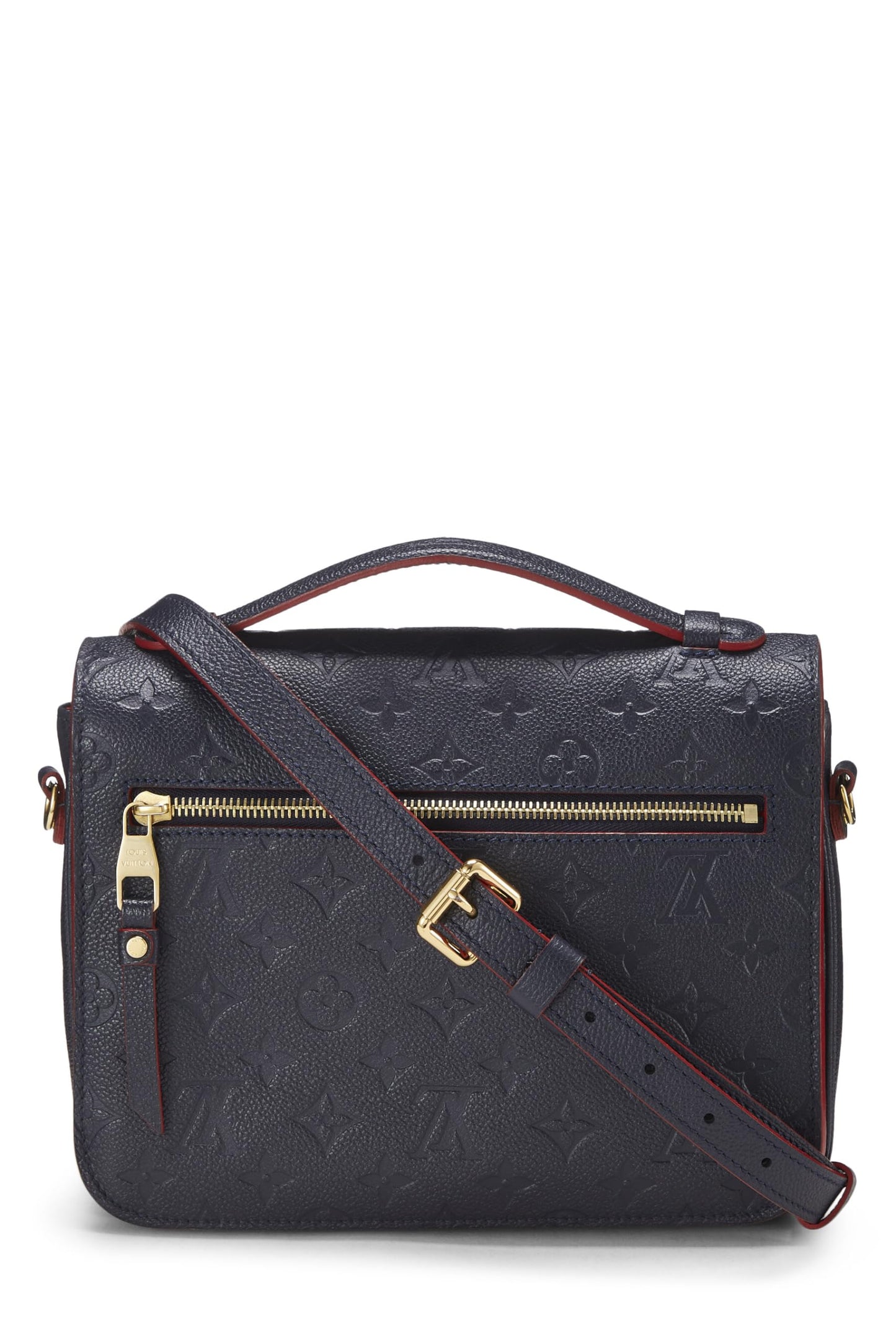 Louis Vuitton, Bleu Infini Monogram Empreinte Pochette Metis, Navy