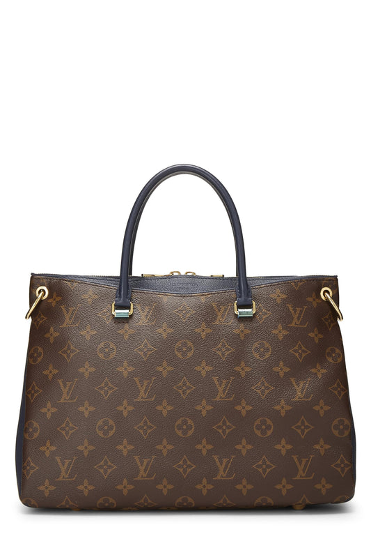 Louis Vuitton, Navy Monogram Canvas Pallas, Navy