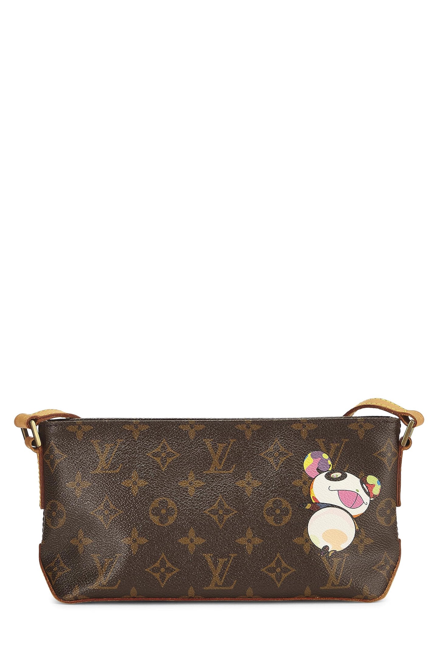 Louis Vuitton, Takashi Murakami x Louis Vuitton Monogram Canvas Panda Trotteur, Brown