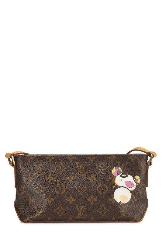 Louis Vuitton, Takashi Murakami x Louis Vuitton Monogram Canvas Panda Trotteur, Brown