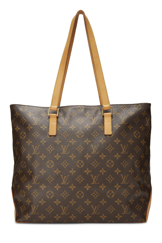 Louis Vuitton, Monogram Canvas Cabas Mezzo, Brown
