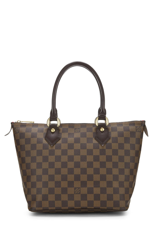 Louis Vuitton, Damier Ebene Saleya PM, Brown