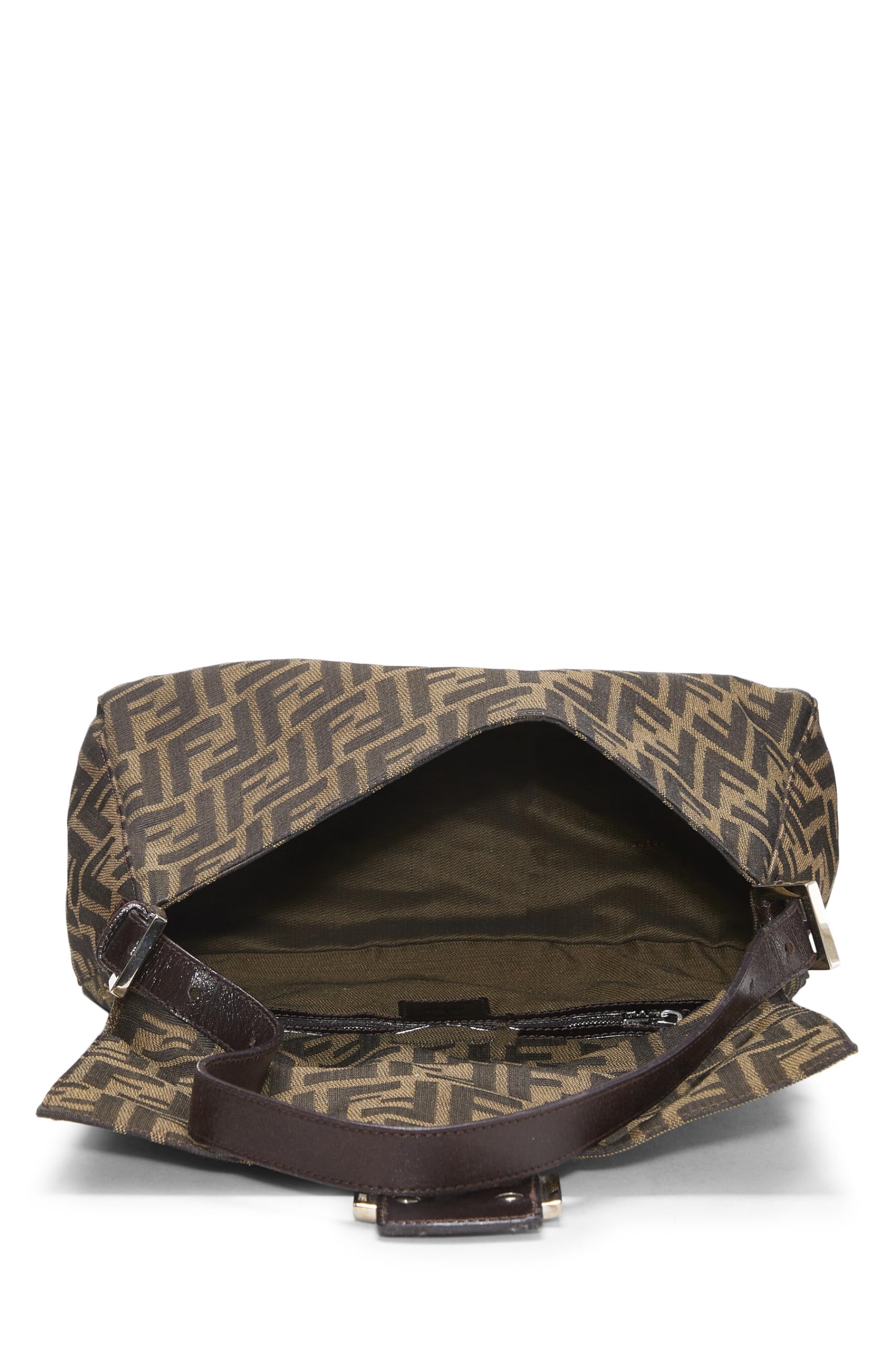 Fendi, Brown Zucca Canvas Mama, Brown