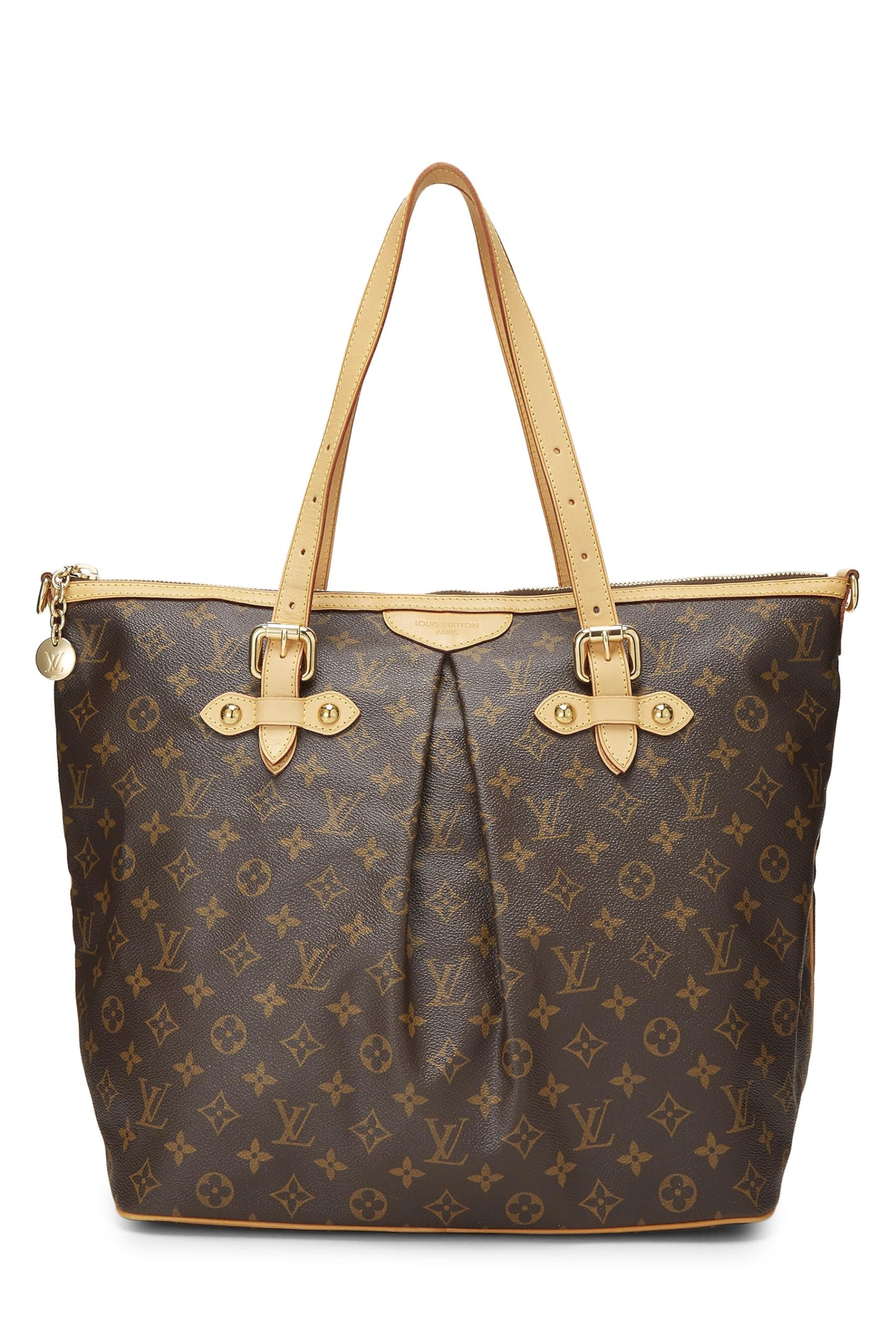 Louis Vuitton, Monogram Canvas Palermo GM, Brown