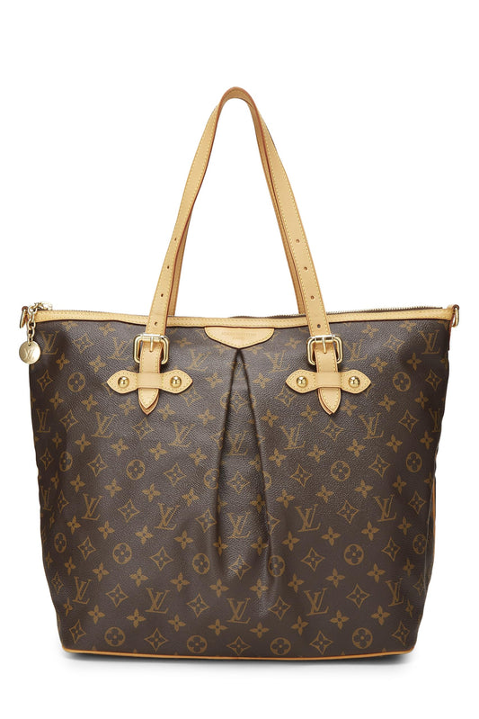 Louis Vuitton, Monogram Canvas Palermo GM, Brown