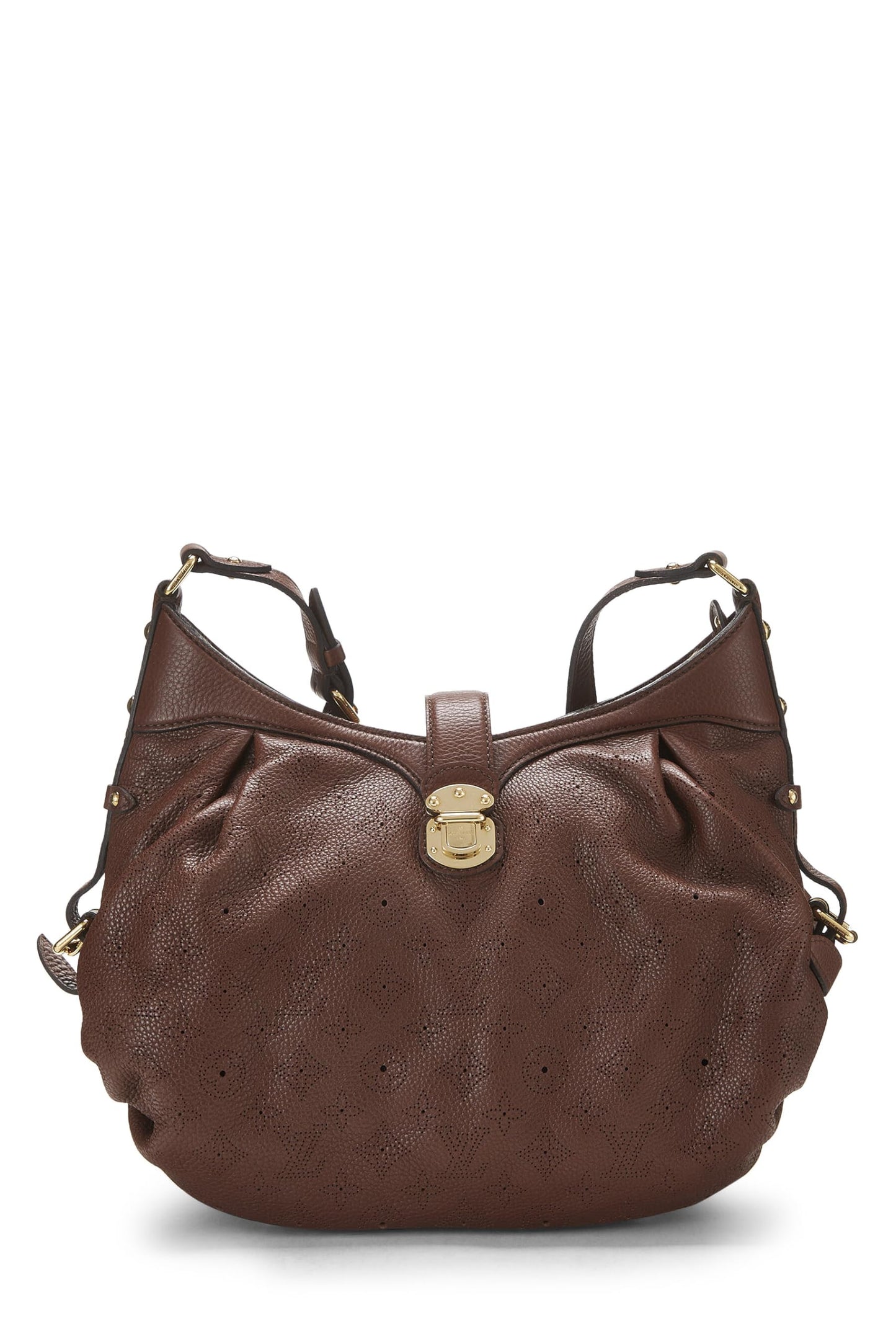 Louis Vuitton, Brown Monogram Mahina Leather XS, Brown