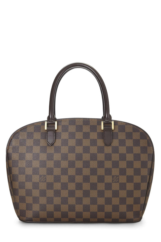 Louis Vuitton, Damier Ebene Sarria Horizontal, Brown