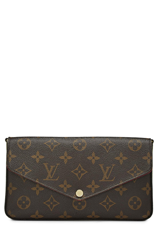 Louis Vuitton, Monogram Canvas Felicie, Brown