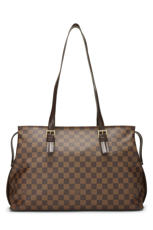 Louis Vuitton, Damier Ebene Chelsea, Brown