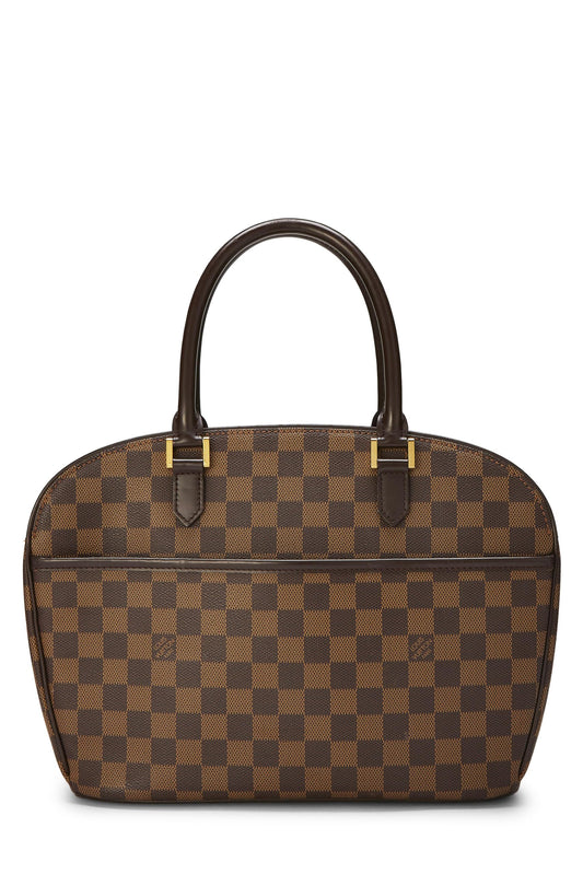 Louis Vuitton, Damier Ebene Sarria Horizontal, Brown