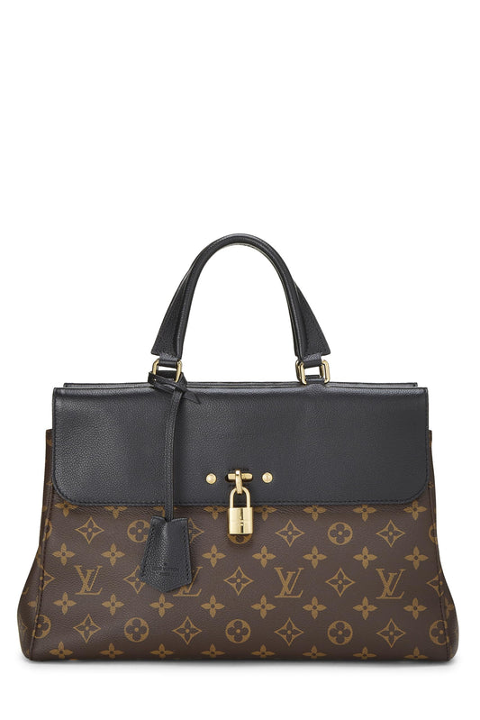 Louis Vuitton, Black Monogram Canvas Venus, Black