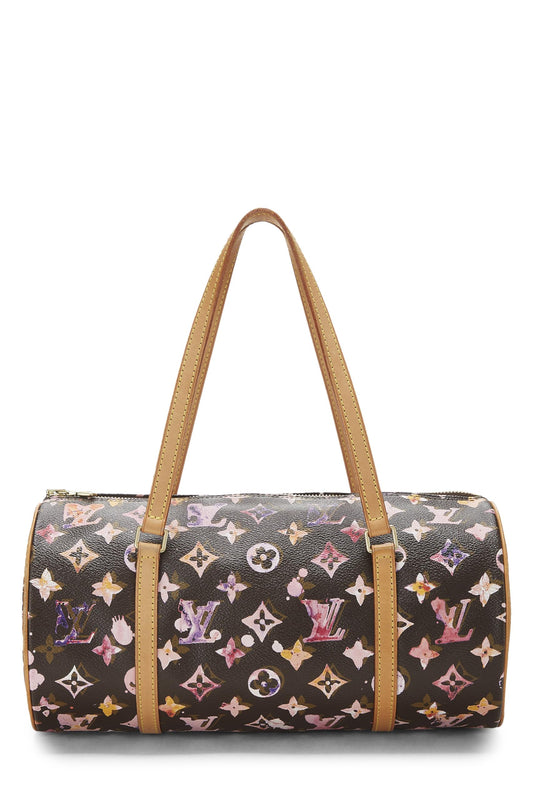 Louis Vuitton, Richard Prince x Louis Vuitton Monogram Watercolor Papillon 30, Brown