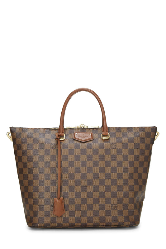 Louis Vuitton, Damier Ebene Belmont, Brown