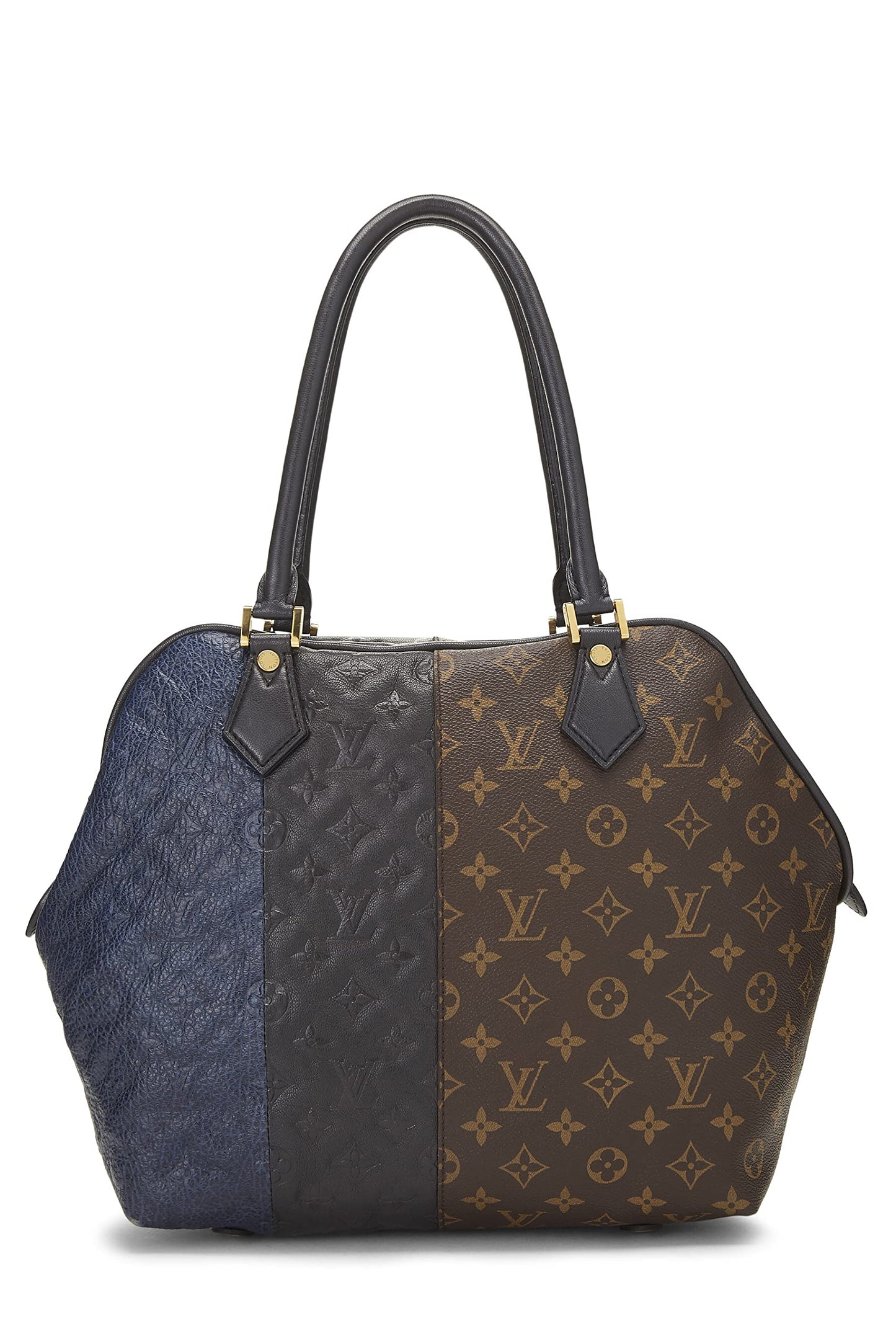 Louis Vuitton, Monogram Marine Blocks Tote, Brown