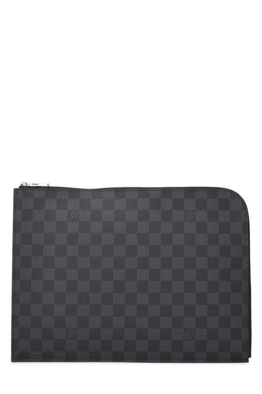 Louis Vuitton, Damier Graphite Pochette Jour GM, Grey