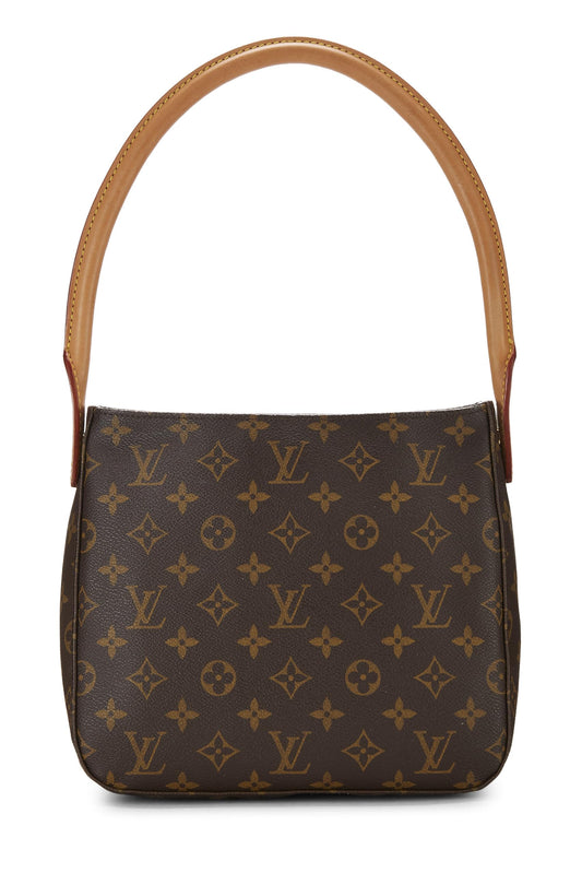 Louis Vuitton, Monogram Canvas Looping MM, Brown