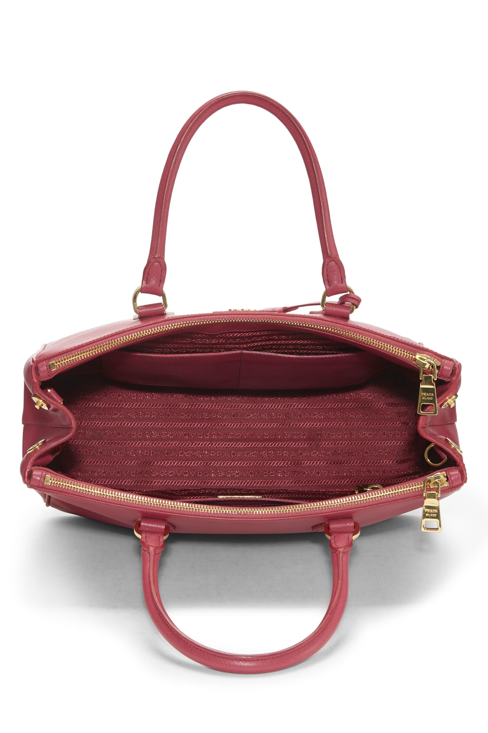 Prada, Pink Saffiano Executive Tote Large, Pink