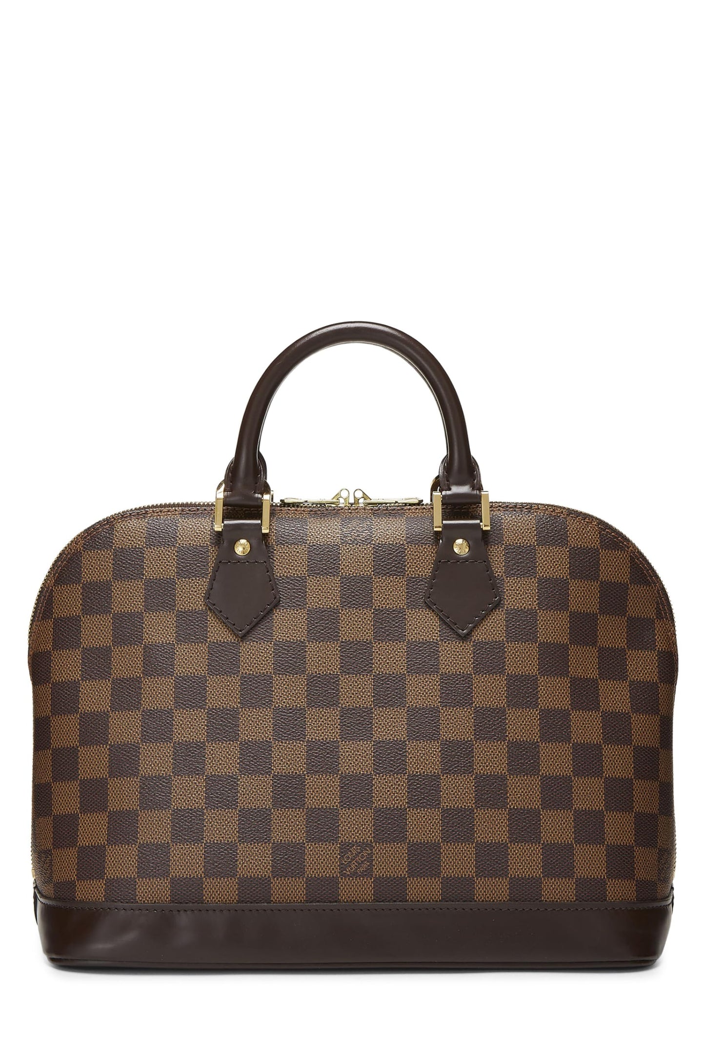 Louis Vuitton, Damier Ebene Alma PM, Brown