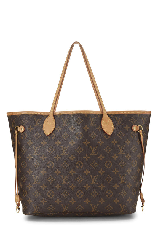 Louis Vuitton, Red Monogram Canvas Neo Neverfull MM, Red