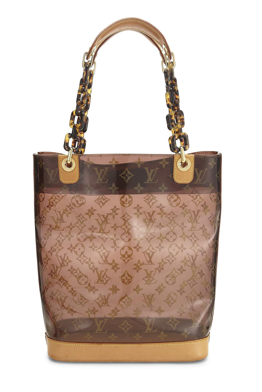 Louis Vuitton, Monogram Ambre Vinyl Cabas MM, Brown