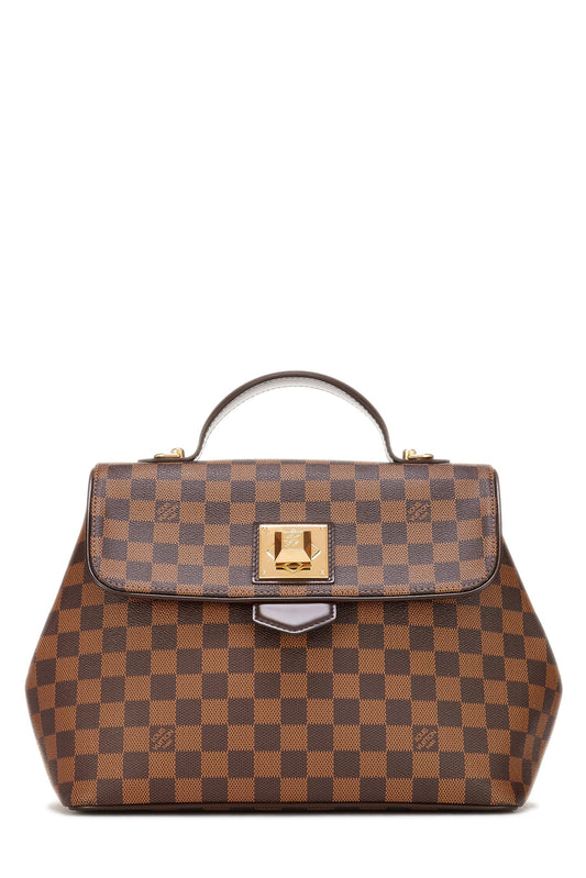 Louis Vuitton, Damier Ebene Bergamo MM, Brown