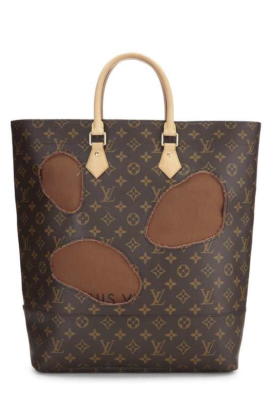 Louis Vuitton, Comme des Garçons x Louis Vuitton Monogram Bag with Holes, Brown