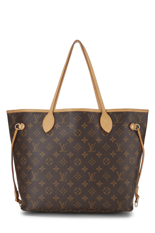 Louis Vuitton, Red Monogram Canvas Neo Neverfull MM, Red