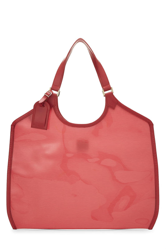Louis Vuitton, Red Epi Vinyl Lagoon Bay GM, Red