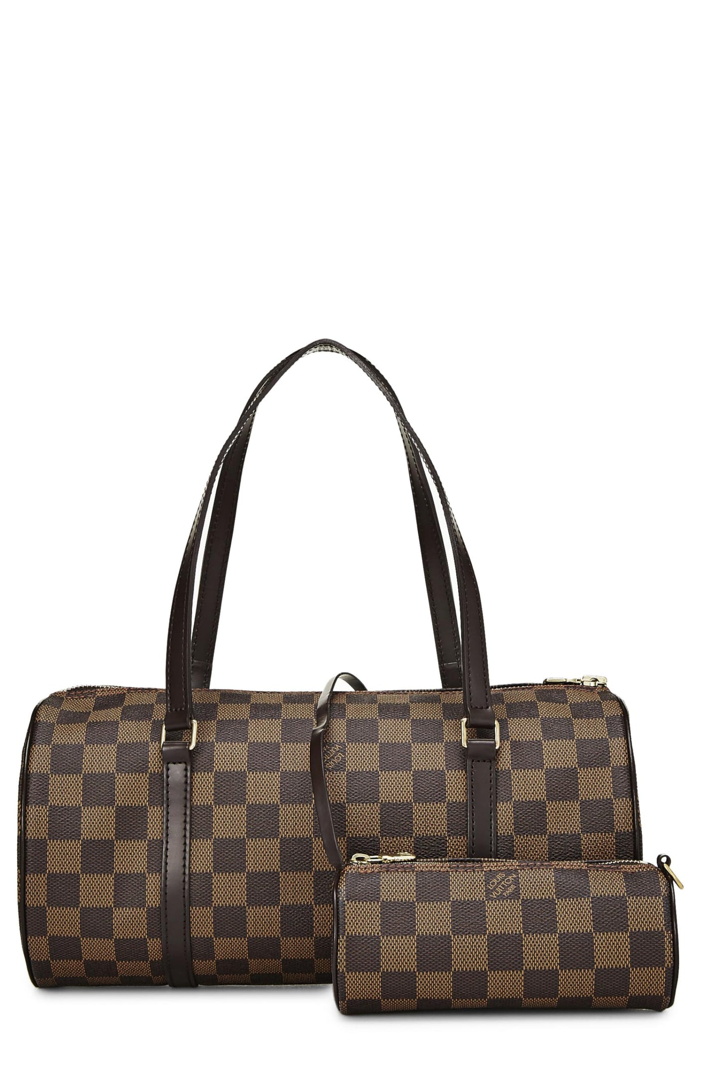 Louis Vuitton, Damier Ebene Papillon 30 & Mini Set, Brown