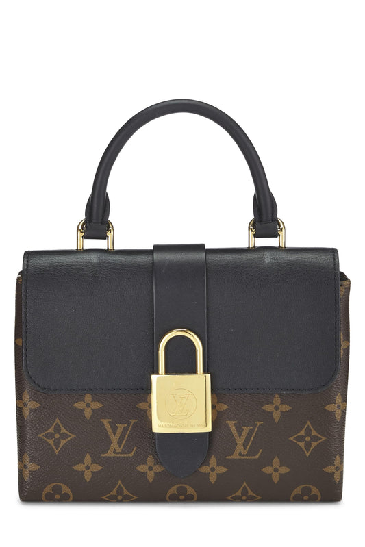 Louis Vuitton, Black Monogram Locky BB, Black