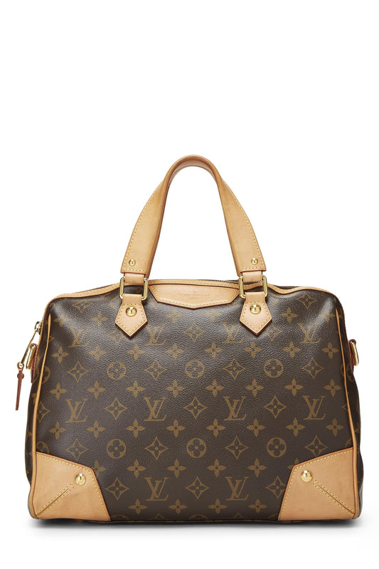 Louis Vuitton, Monogram Canvas Retiro PM, Brown