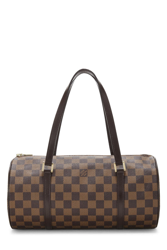 Louis Vuitton, Damier Ebene Canvas Papillon 30, Brown