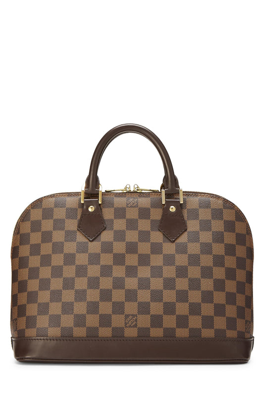 Louis Vuitton, Damier Ebene Alma PM, Brown