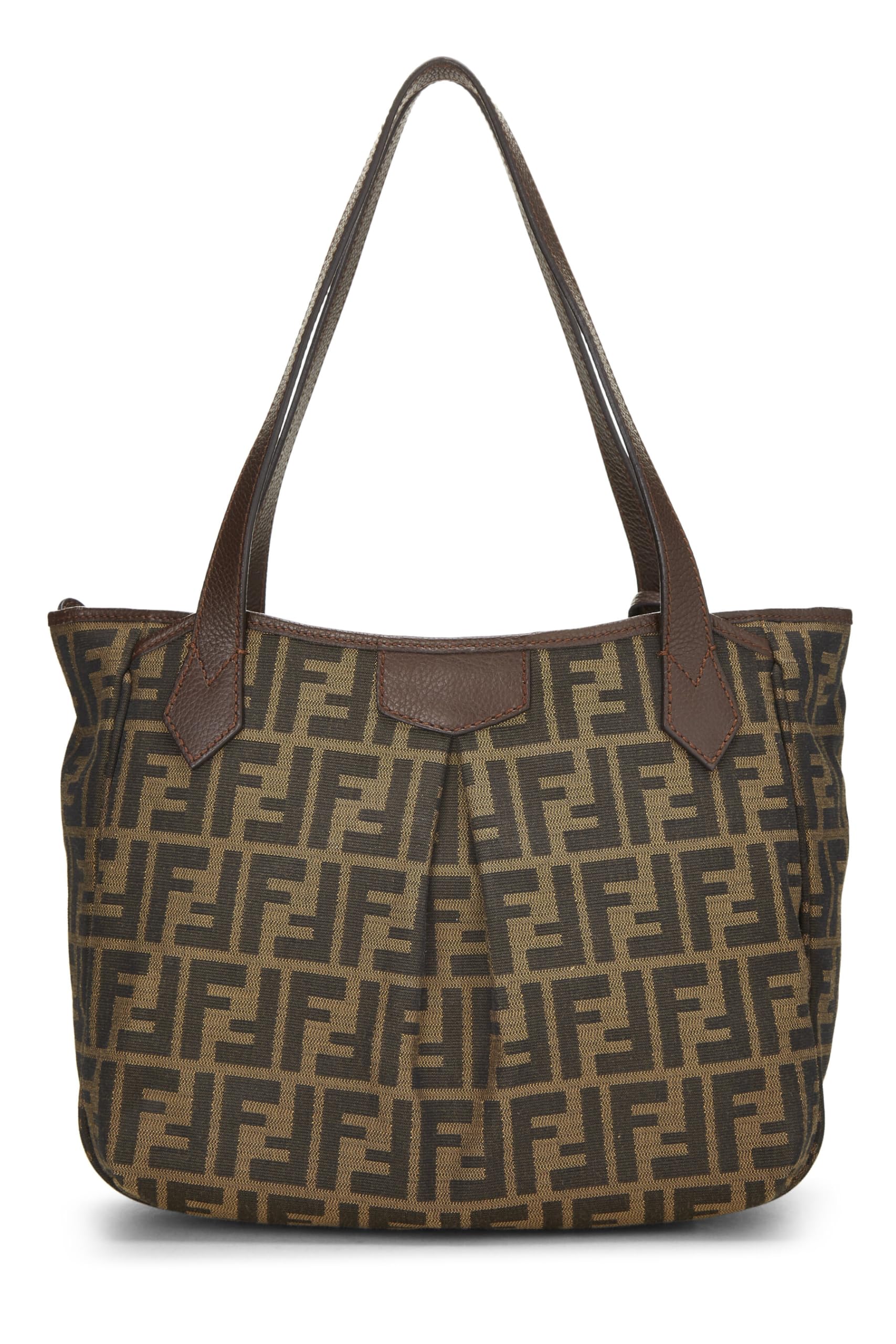Fendi, Brown Zucca Canvas Grand Shopping Tote Medium, Brown