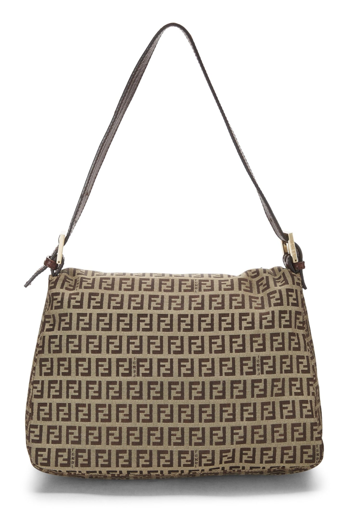 Fendi, Brown Zucchino Canvas Mama, Brown