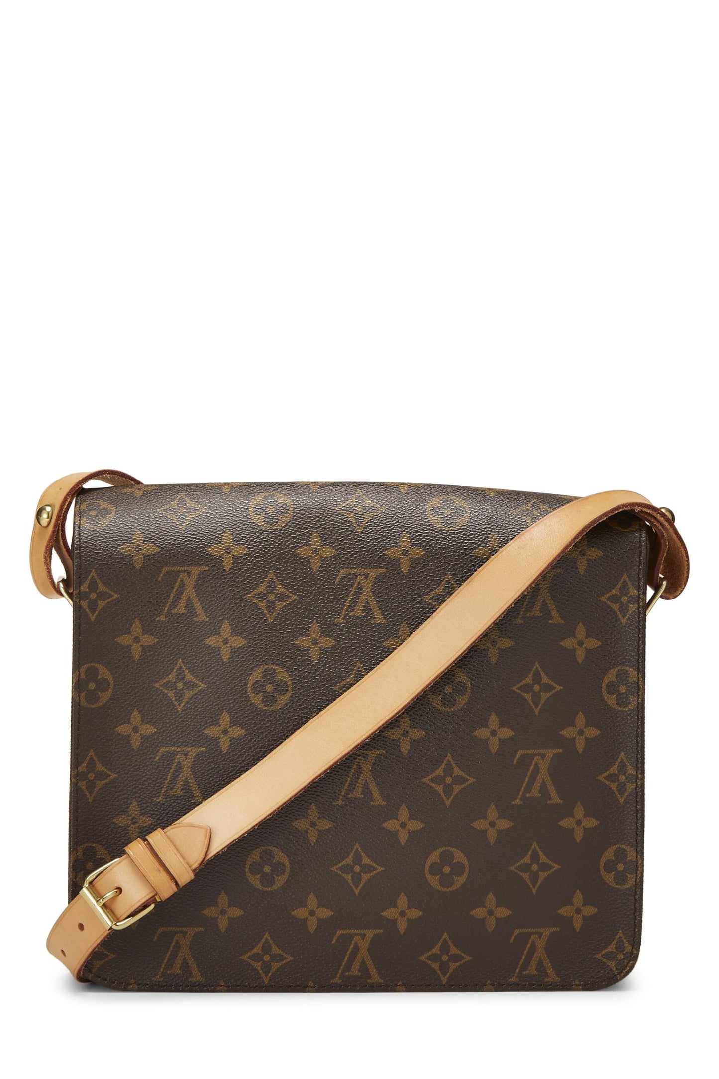 Louis Vuitton, Monogram Canvas Cartouchiere GM, Brown