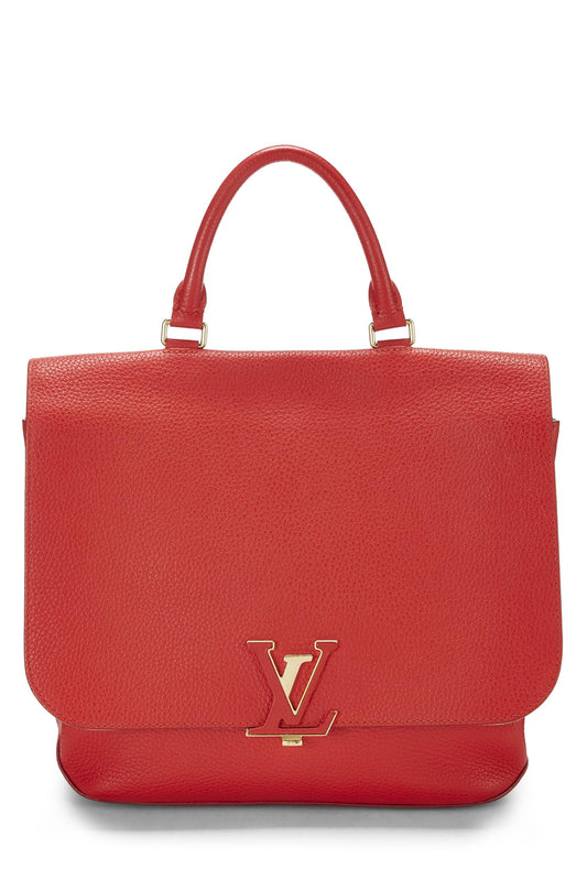 Louis Vuitton, Red Taurillon Leather Volta, Red