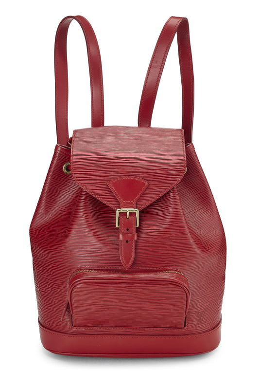 Louis Vuitton, Red Epi Montsouris MM, Red