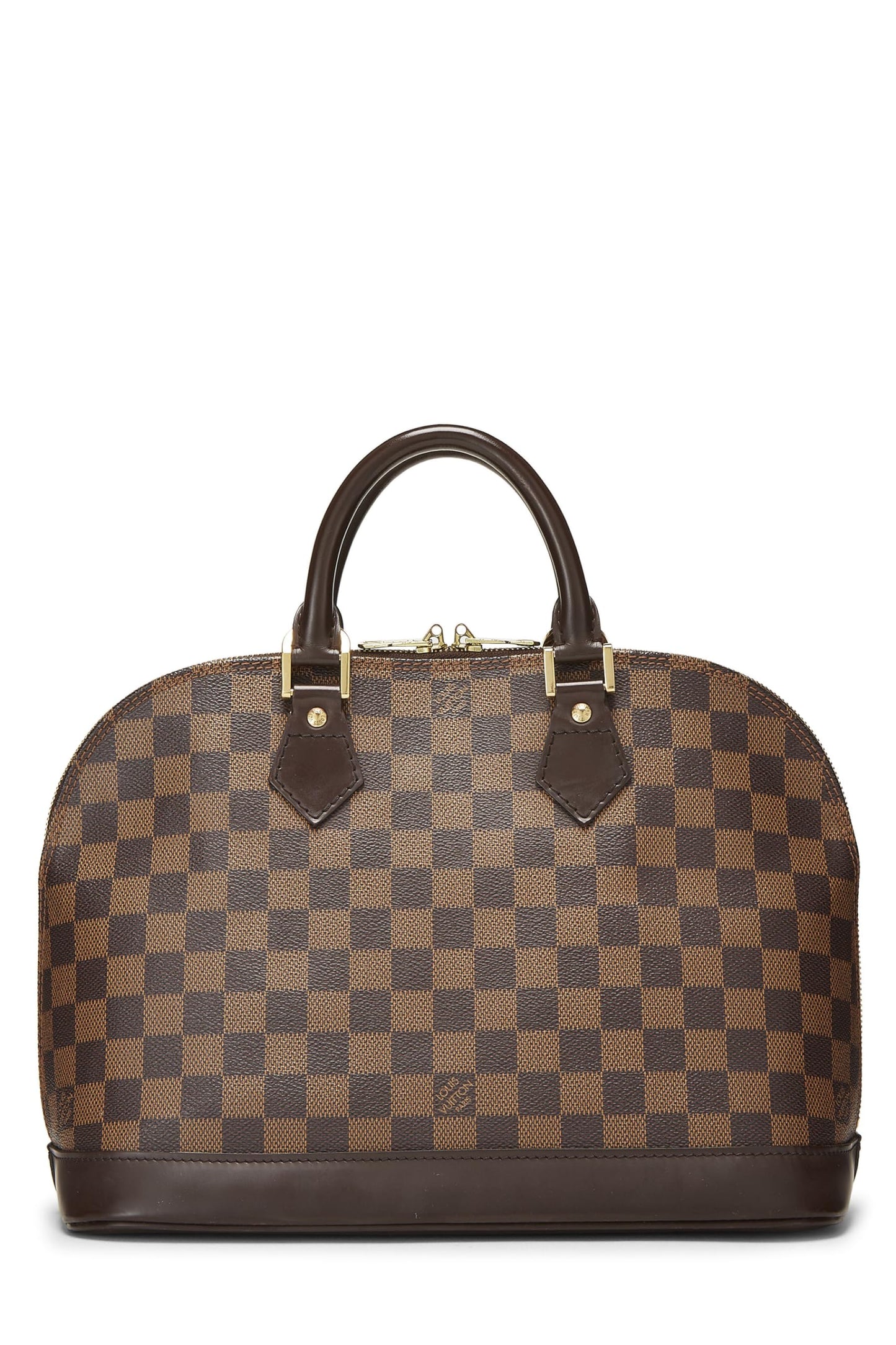 Louis Vuitton, Damier Ebene Alma PM, Brown